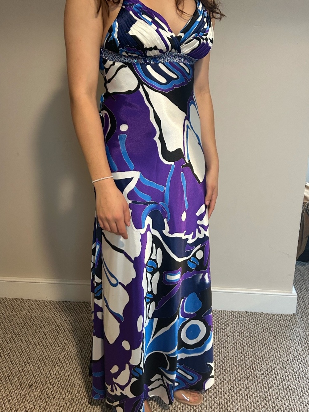 Xscape Joanna Chen Sleeveless formal Long Dress